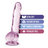 Naturally Yours Crystalline Dildo 8In Ro