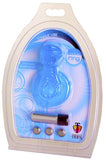 Trinity Vibes Blue Erection Support Ring With Vibrating Tip