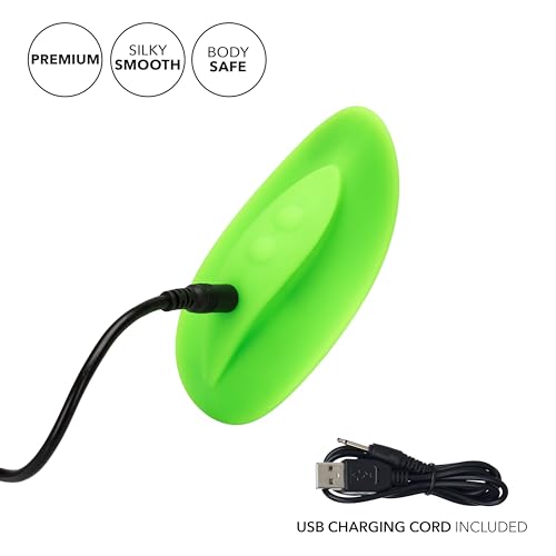 Calexotics Mini Marvels Marvelous Teaser - Silicone Waterproof Compact Massager Vibrator - 10 Function Rechargeable Vibe - Adult