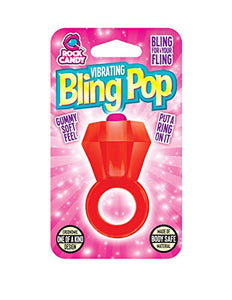 Bling Pop Ring - Red