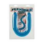 California Exotics Flexible Double Dong, Ice Blue, 18''
