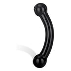 Glas Double Bull Black Dildo