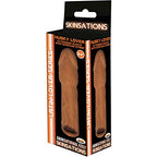 Skinsations Latin Lover Series Husky Lover 6.5 Inch - Brown