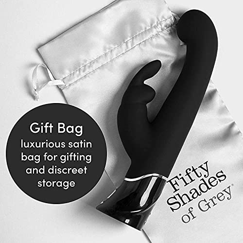 Fifty Shades Of Grey Greedy Girl G-Spot Rabbit Vibrator - Rechargeable & Waterproof