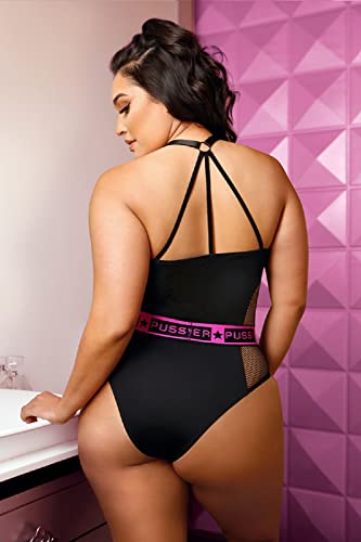 Vibes Pussy Power Playsuit L/Xl Black