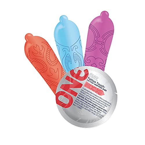One Tattoo Touch Condom 12Pk