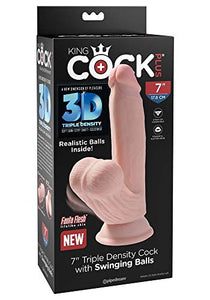 King Cock Triple Density 7In W/Swing Bal