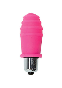 (WD) CLIMAX SILICONE VIBRATING BULLET PINK POP