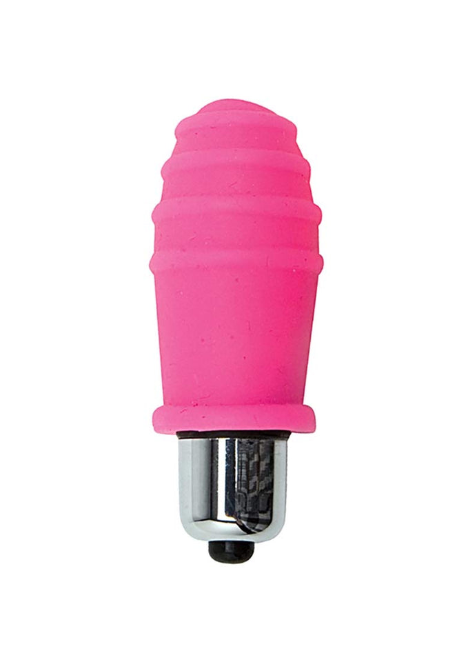 (WD) CLIMAX SILICONE VIBRATING BULLET PINK POP