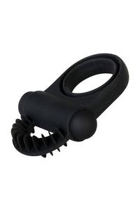 Zero Tolerance Bell Ringer Black Cock Ring & Ball Strap, Black