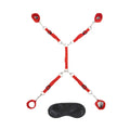 Lux Fetish 7 Pc Bed Spreader Red
