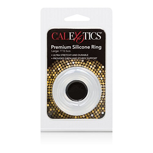 California Exotic Novelties Large Premium Silicone Ring, Clear