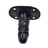 Yifeng Lockable Dildo Penis Mouth Gag With Lock Bondage Leather Strap On Bdsm Adult Sex Toy (Long)