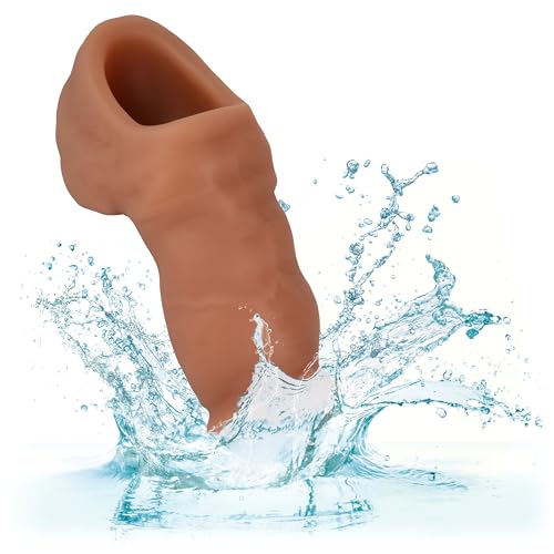 CalExotics SE-1582-30-3 Packer Gear 4''/10.25 cm Ultra-Soft Silicone STP Packer - Brown