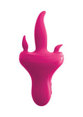 Threesome Holey Trinity Triple Tongue Vibrator - Pink