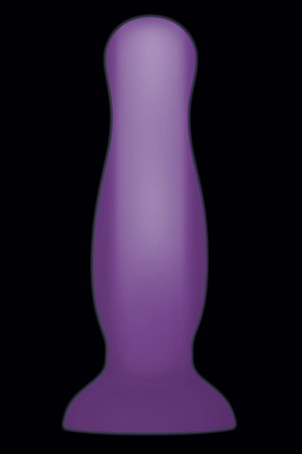 Luminous Anal Butt Plug Medium Purple Glow In The Dark