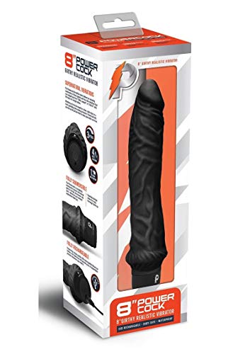 Powercock 8" Girthy Realistic Vibrator B