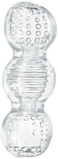 Hott Products Wet Dreams Big Balls Stroker, Clear, 0.37 Pound