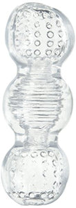Hott Products Wet Dreams Big Balls Stroker, Clear, 0.37 Pound