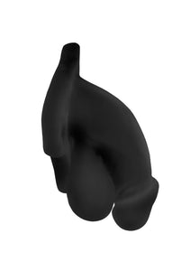 (D) BUCK ANGEL FUN BOY SOFT HO 4.5 STRAP ON PACKER/BLACK ''