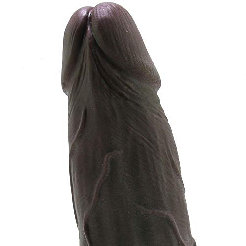Realcocks Dual Layered #9 Realistic Dildo - Dark Brown