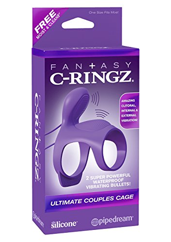 Fantasy C-Ringz Ultimate Couples Cage - Purple