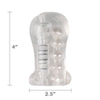 Topco Tlc Pearl Pleasure Cyberskin Comfort Grip Stroker