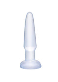 Pipedream Basix 3.5'' Beginner'S Butt Plug, Clear