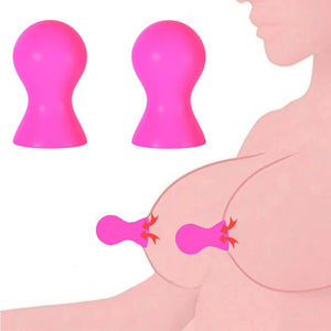 1 Pair Nipple Sucker Nipple Sex Toys, Silicone Nipple Stimulator for Women Man Couples Nipple Play SM Sexual Game, High Powerful