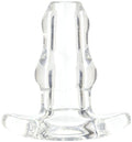 Perfect Fit Large Double Tunnel Plug - Clear