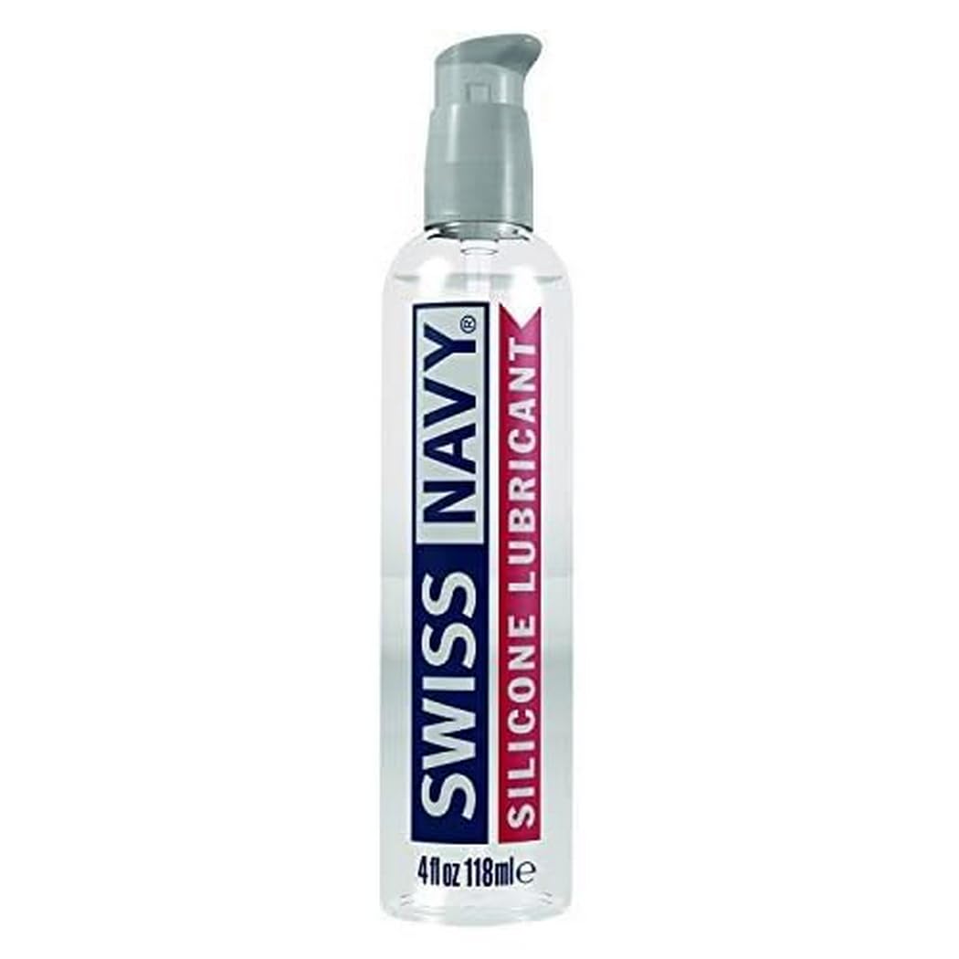 Swiss Navy Premium Silicone Sex Lubricant, 4 Ounce, MD Science Lab