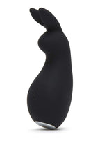 Fifty Shades Of Grey Greedy Girl Black Clitoral Rabbit Vibrator - Rechargeable, Waterproof - Petite Size