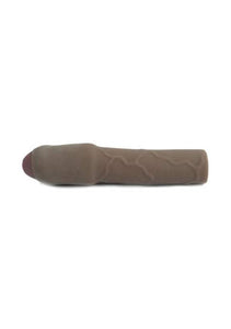 (Wd) Cyberskin 3 Xtra Thick U Penis Extension Dark ''