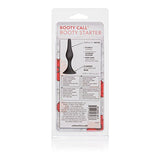 Calexotics Booty Call Booty Starter- Silicone Butt Plug With Suction Cup Base - Waterproof Anal Fetish Sex Toys For Couples - Black