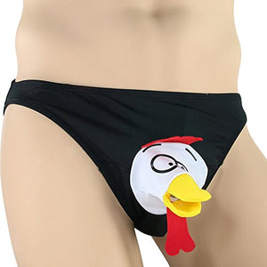 Mp Novelty Choke The Chckn Bikini Bk O/S