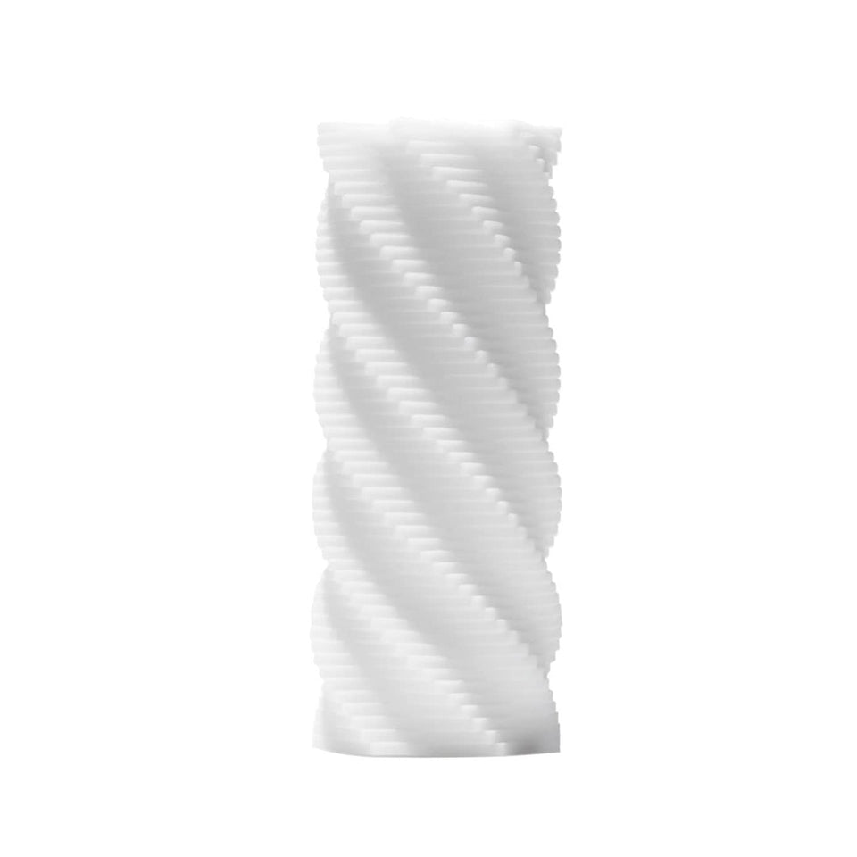 Tenga 3D Sleeve Spiral For Male Masturbation Tnh001, White, (Pack Of ), 1 Count
