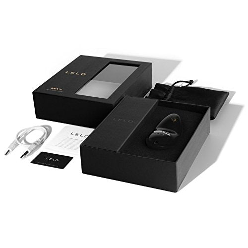 Lelo Nea 2 Rechargeable Luxury External Personal Massager, Obsidian Black