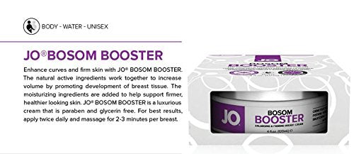 System Jo Breast Enchancing Cream Bosom Booster, 4 Fluid Ounce