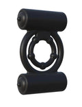 Pipedream Fantasy C-Ringz Extreme Double Trouble Dildo, Black, 1 Pound