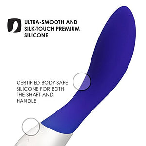 Lelo Mona Wave Personal Massager Vibrator For Women, G Spot Vibrator With Wavemotion Technology Silent Vibrator Sex Toy With 12 Vibration Patterns, Blue