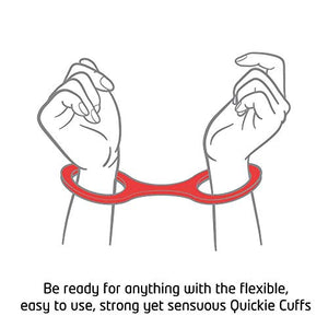 Quickie Cuffs Medium Red