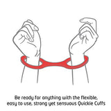 Quickie Cuffs Medium Red