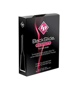 Id Backslide Silicone Lubricant 8Ml Long Tube - 4Pack