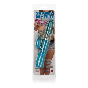 California Exotic Novelties Shane'S World Jack Rabbit Vibrator, Blue