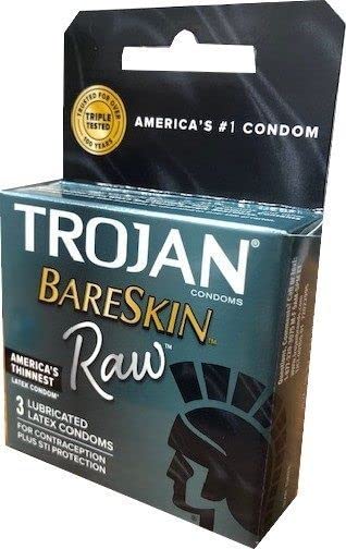 Trojan Bareskin Raw 3Pk