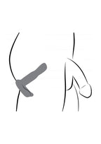 Silicone Prostate Stroking Vibrator With Remote Control