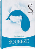 (WD) SWAN SQUEEZE KISS TEAL