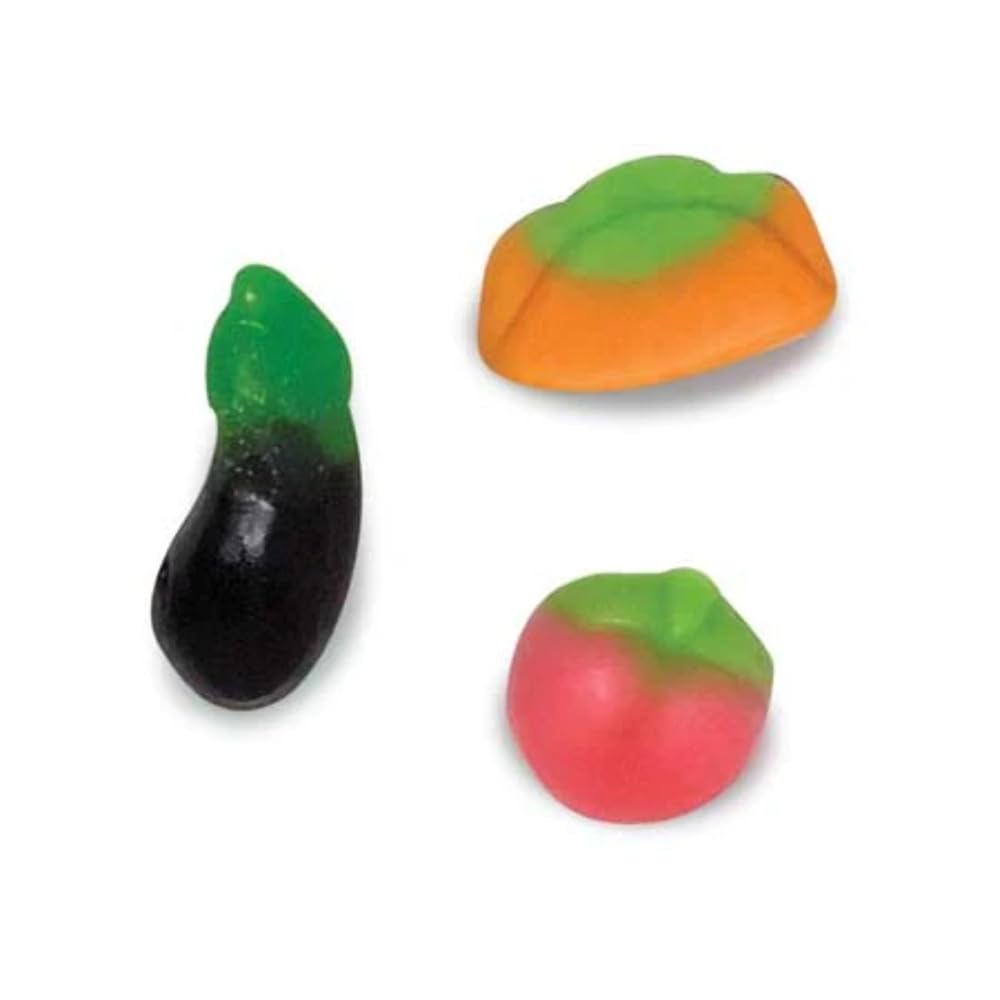 Naughty Gummie Emojis Assorted Flavors 5.08 Ounce Bag