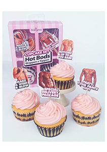 Hot Bod Cupcake Set