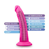 Au Naturel Bold Jack Dildo 7In Pink